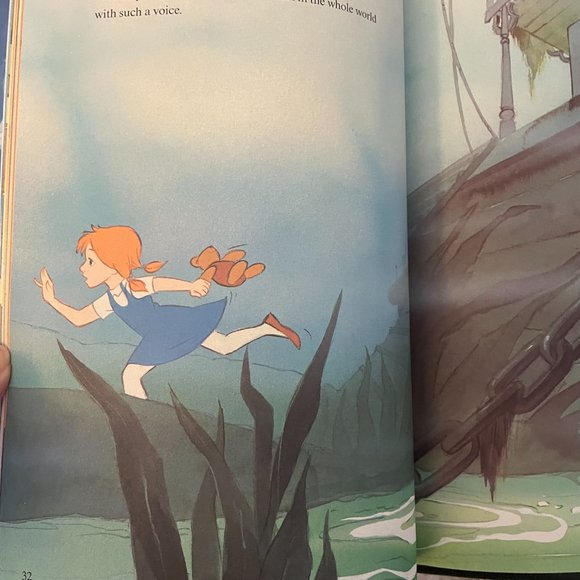 Vintage Disney Large Hardcover Picture Book - The Rescuers - Picture 5 of 6